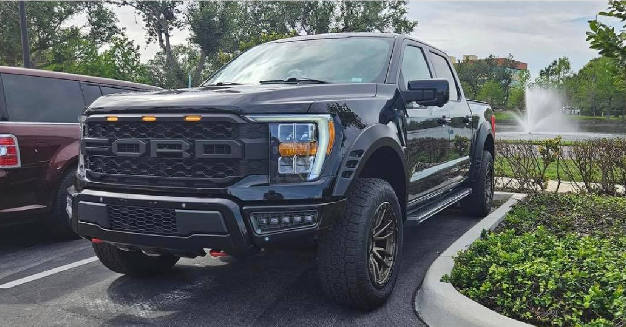 2021-2023 F150 Raptor Style Steel Bumper Guard with Fog light Assembly Full Steel Bumper for Ford F150 2021 2022 2023(US STOCK))