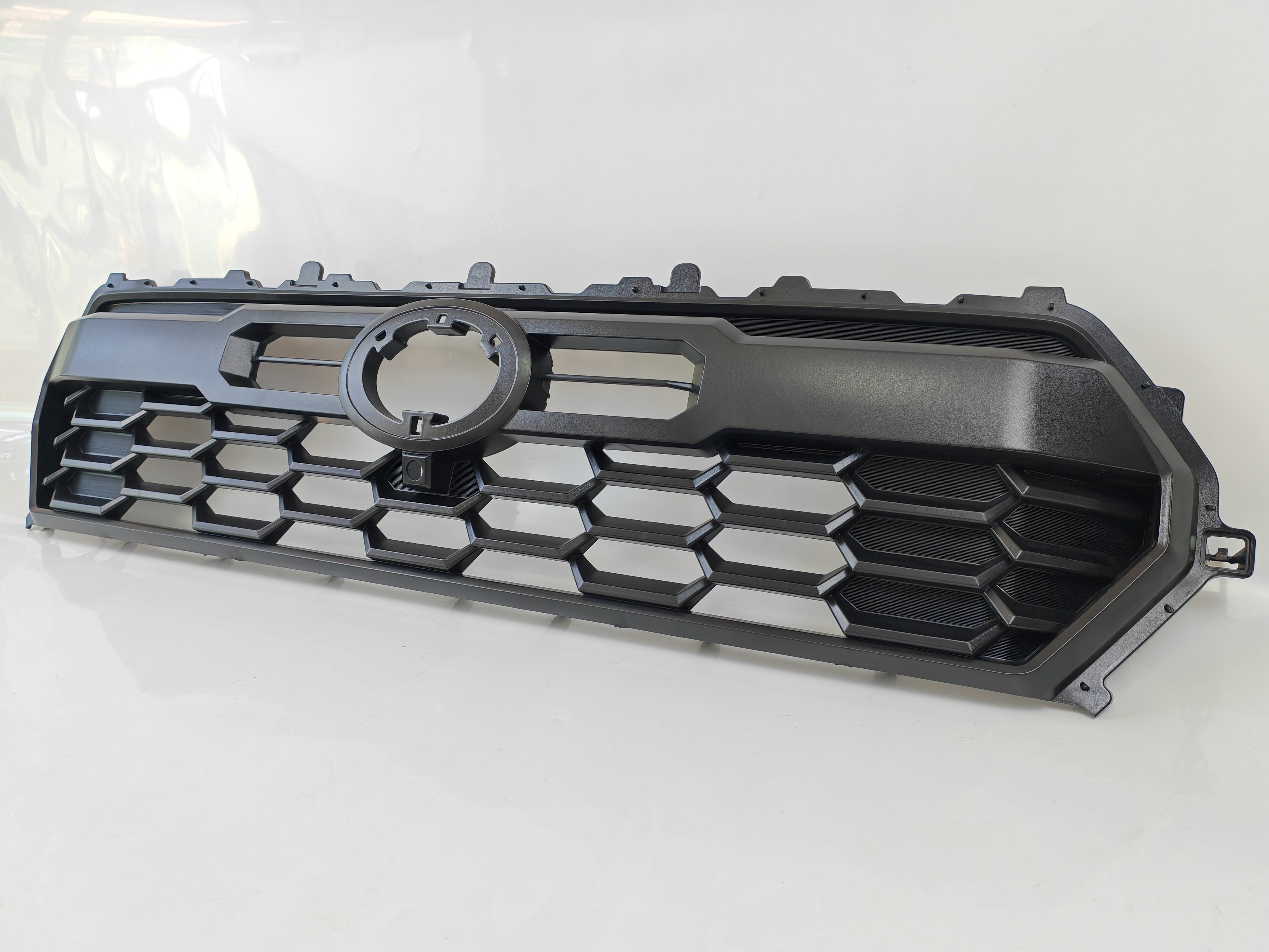 2024-2025 TACOMA Grille, Replacement Grille for TACOMA OEM 53111-AK030 Matte Black (With Camera Hole)