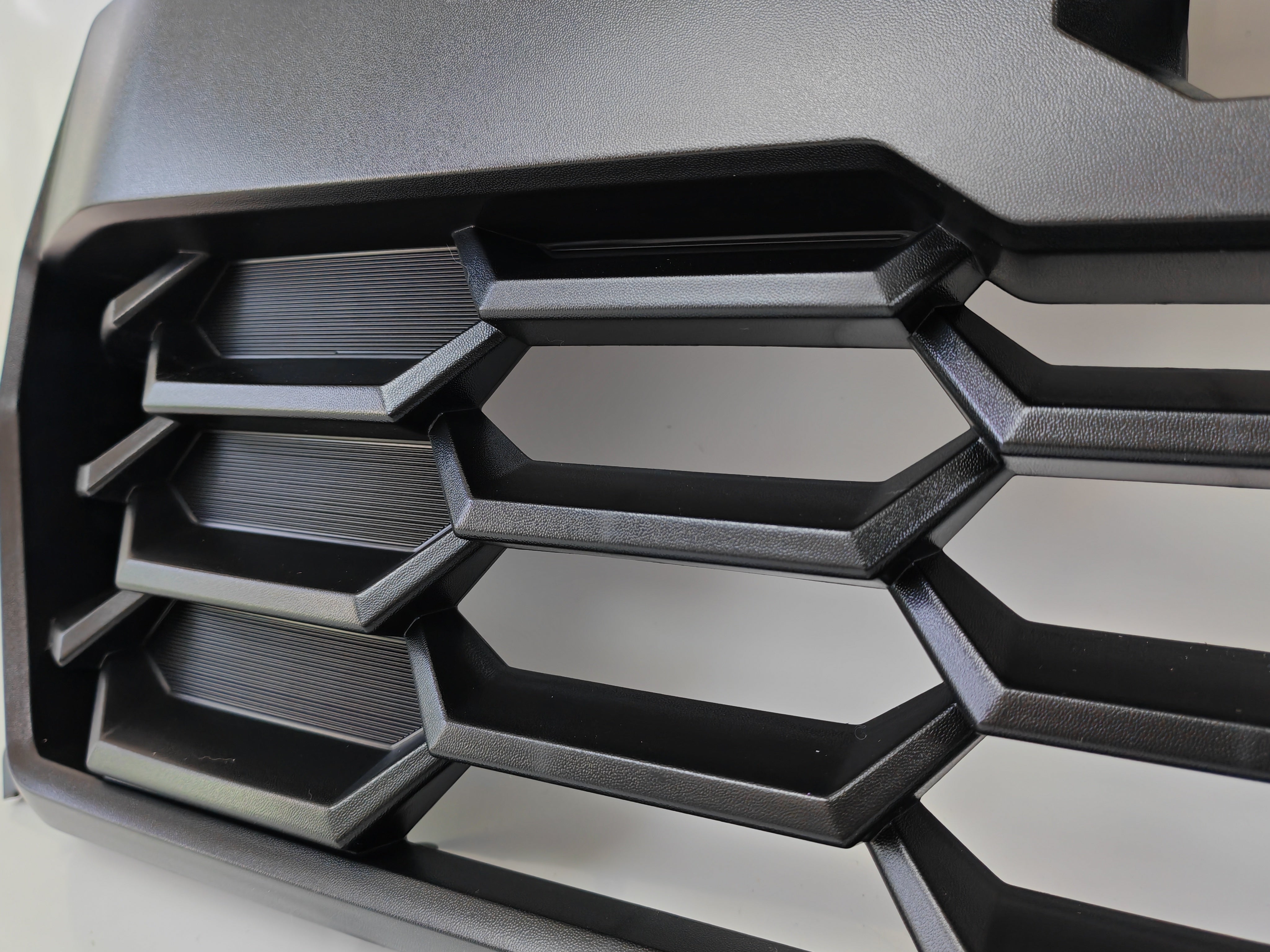 2024-2025 TACOMA Grille, Replacement Grille for TACOMA OEM 53111-AK030 Matte Black (With Camera Hole)