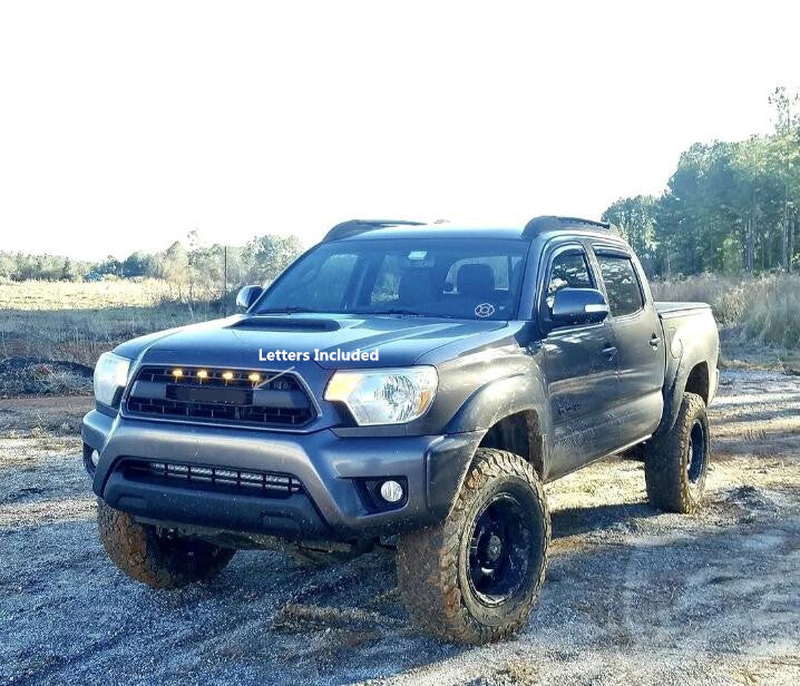 Tacoma TRD Grille Matte Black Fit for Tacoma 2012-2015 All Models