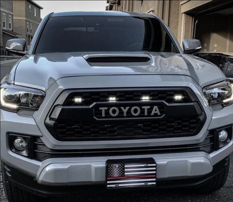 TOYOTA TACOMA 2016-2021,3rd Gen TACOMA TRD PRO GRILLE with LED