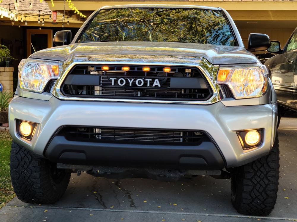Tacoma TRD Grille Matte Black Fit for Tacoma 2012-2015 All Models