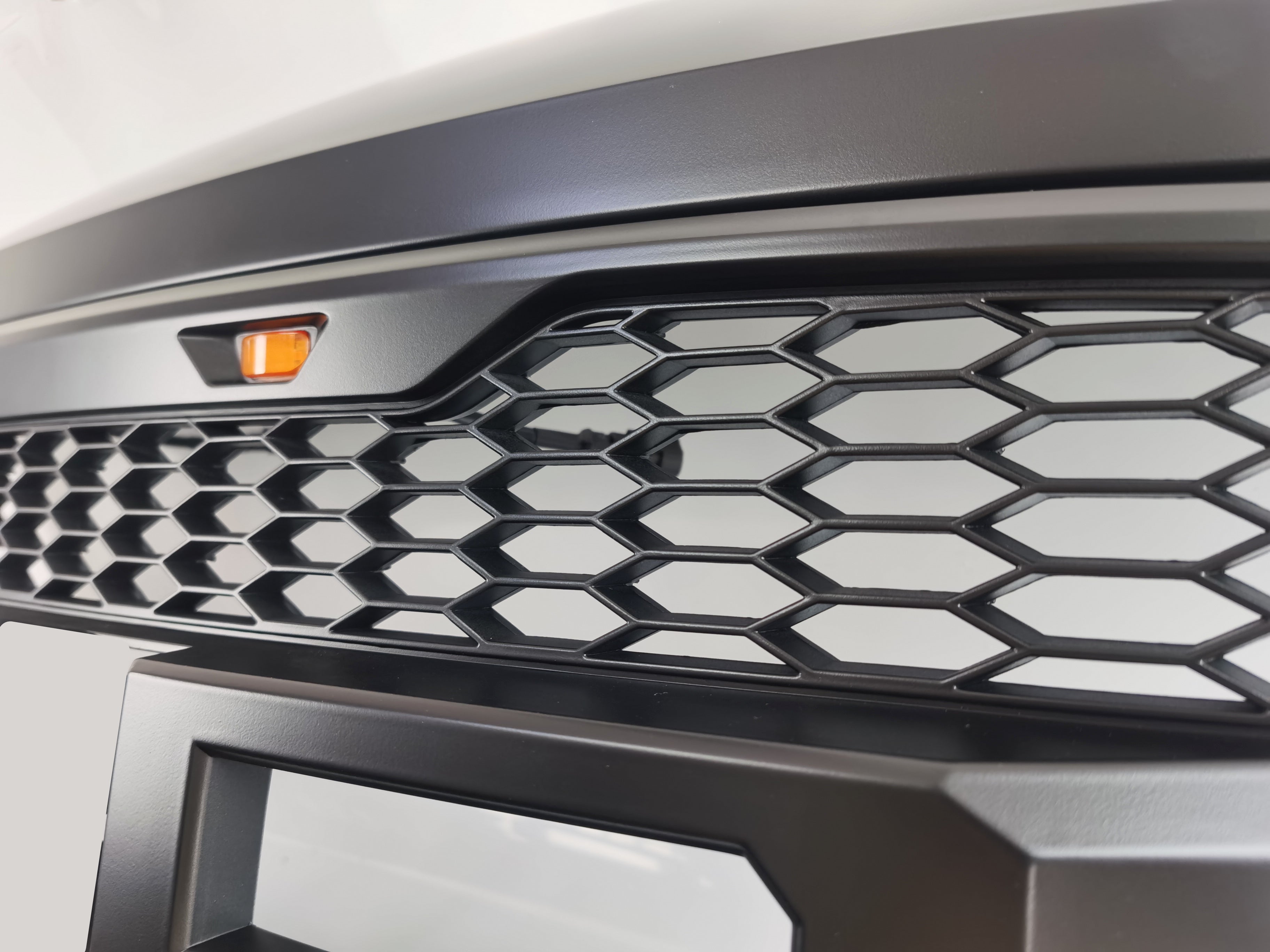 2008-2010 F250 Raptor Grille Matte Black with LEDS Fit for F250 F350 F450 Super Duty (US Stock)